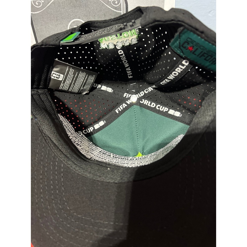 Officially Licensed FIFA World Cup Boston Soccer Cap Black Green Blue Yellow - Picture 5 of 6
